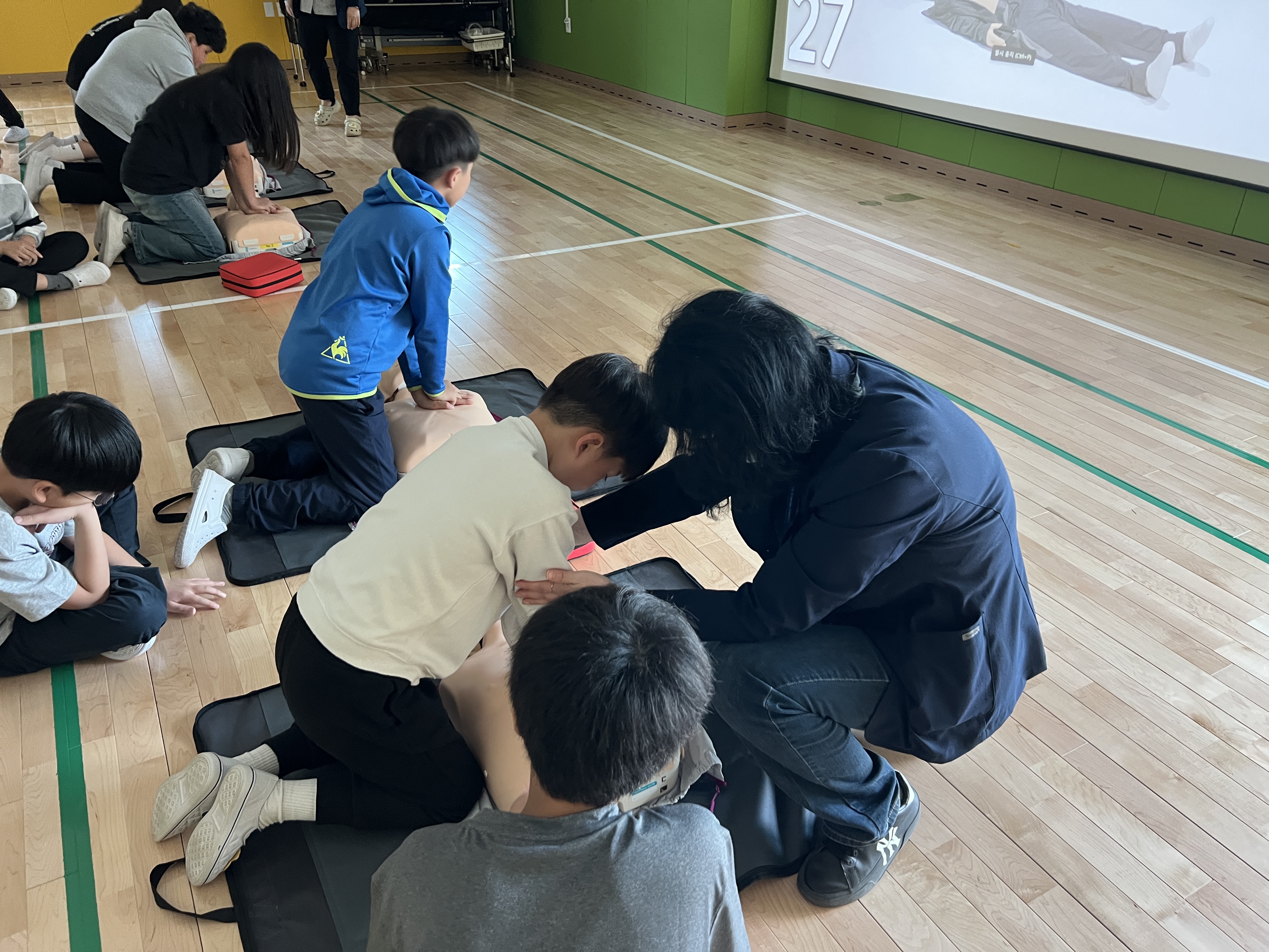 경기도의료원 포천병원, 지현초등학교 연계 ‘찾아가는 심폐소생술 교육’ 실시